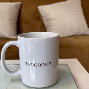 Tebgroup Ceramic Mug 110 White 11oz
