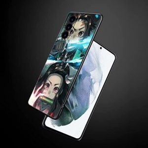 Compatible with Samsung Galaxy S20 Plus Case Anime Demon with Slayer Case for Samsung S20 Plus Case Anime Cute Nezuko Kamado Soft TPU Cover for Galaxy S20 Plus(7, Galaxy S20 Plus)