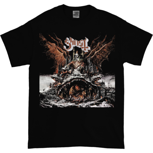 GHOST PREQUELLE T-SHIRT NEW BLACK TEE