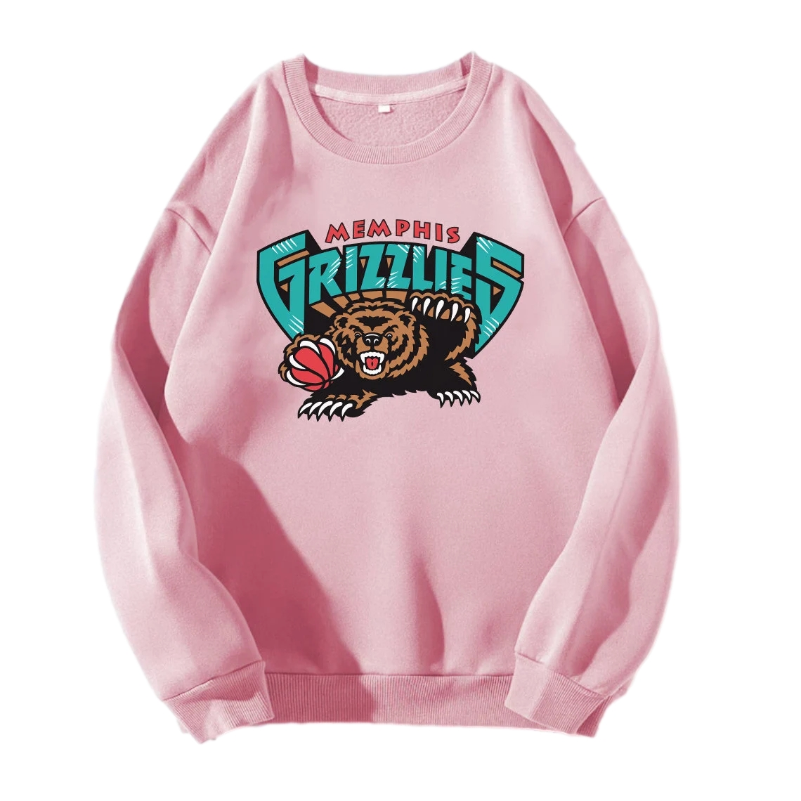 Memphis Sweatshirt, Vintage Memphis Sweatshirt, Memphis Hoodie, Memphis fan Shirt, sweatshirt Light Pink