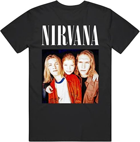 Generic, Funny Nirvana Hanson Mashup 90s Pop Punk Band Fan T Shirt L Black