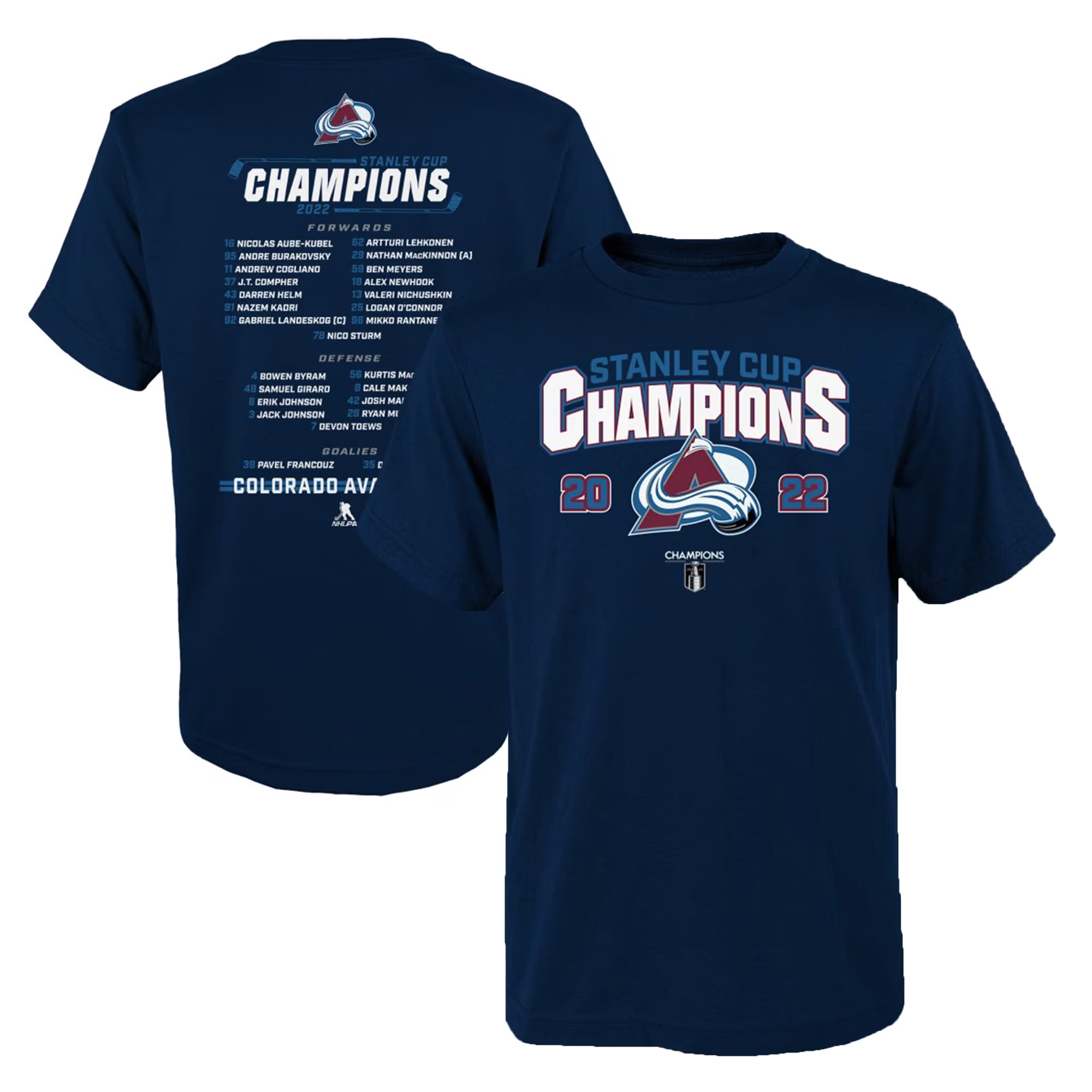 Colorado Avalanche 2022 Stanley Cup Champs Winner 1306 Hockey Team Unisex T-Shirt S-5XL Gift For Fan Men Women