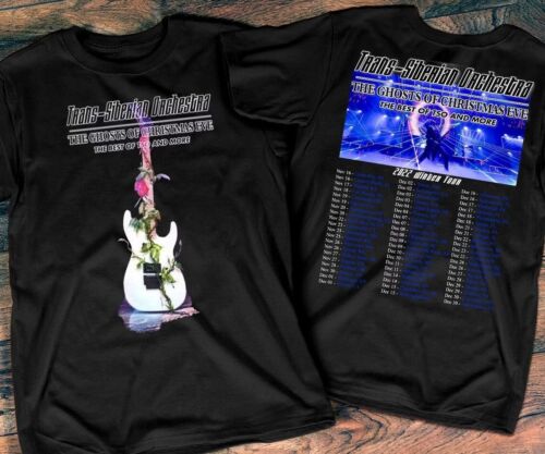 2022 TRANS-SIBERIAN 0RCHESTRA The Ghosts Of Christmas Eve Winter Tour T-Shirt, Trans-Siberian Orchestra T-Shirt, 2022 Christmas Tour Shirt