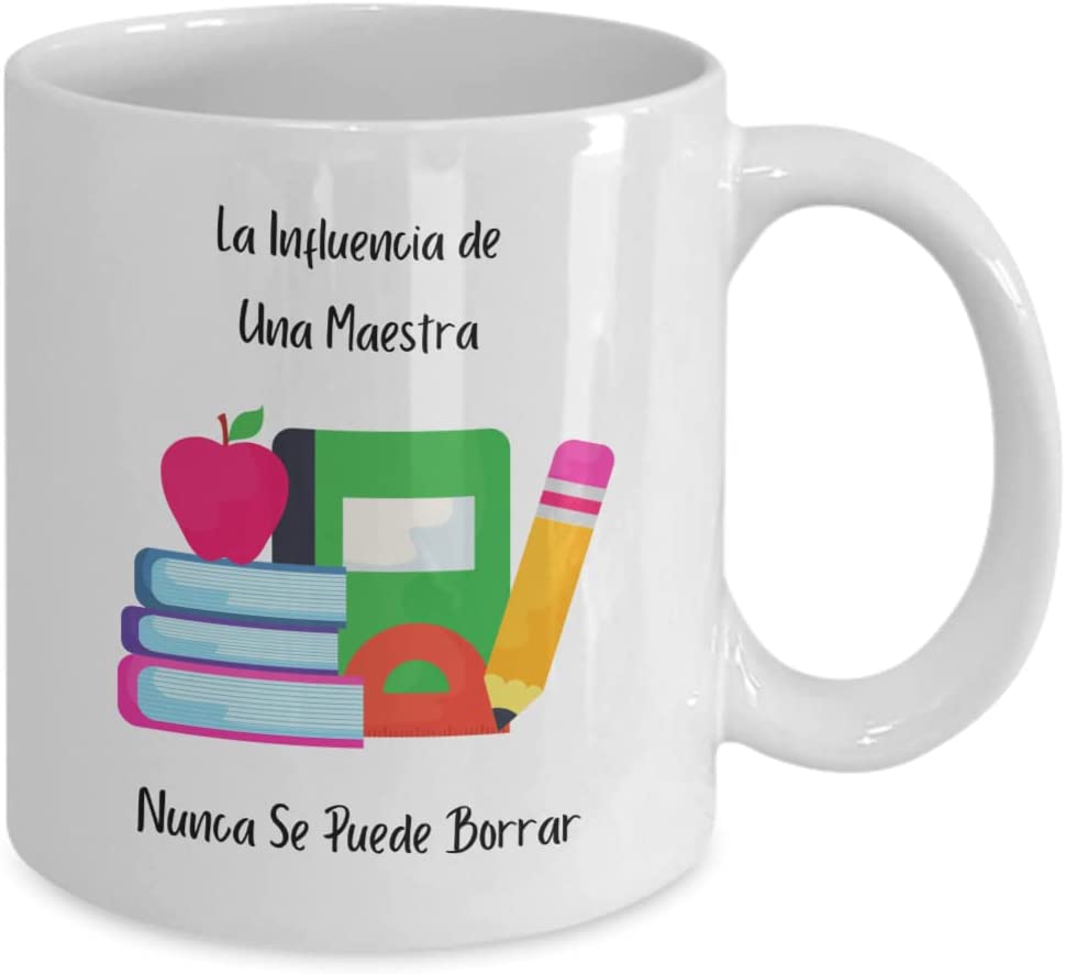 Maestra Taza- Spanish Teacher Mug- Taza Para Maestra- Maestra Taza De Cafè- Spanish Teacher Coffee Mug