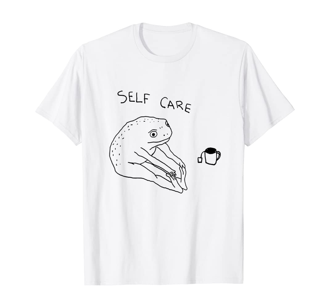 Frog Self Care t-shirt sweatshirt hoodie long sleeve shirt