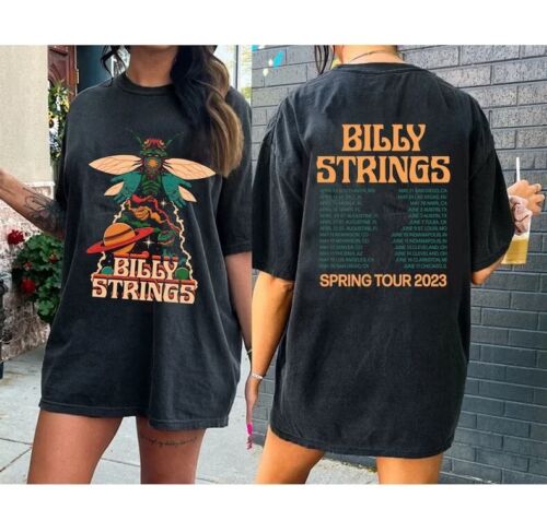 T-shirt 2 Sided BILLY Music STRINGS Bee Tour 2023