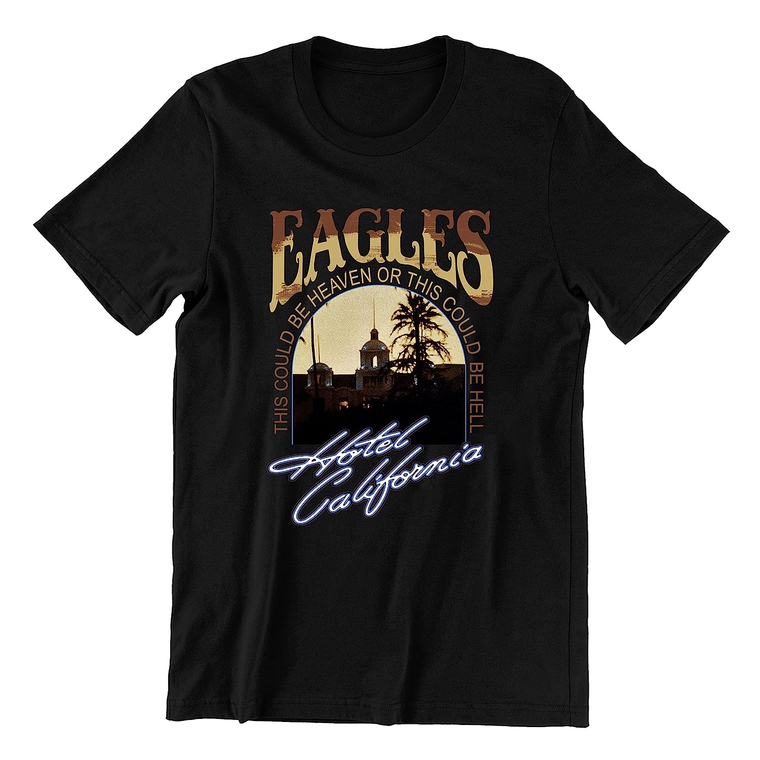 This Could Be Heaven Or This Could Be Hell Tshirt, Hotel California Tshirt, Tshirt For Fans Of Eagles, 2023 Music Tour Tshirt, Hoodie, Sweatshirt, Tank Tops fullsize for men women