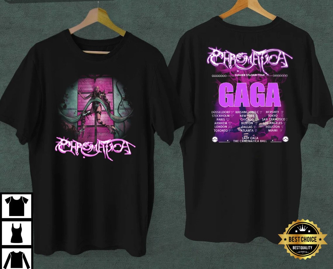 Lady Gaga The Chromatica Ball T-Shirt, The Chromatica Ball Tour Shirt, Lady Gaga Tour 2022 Shirt, Lady Gaga Shirt for Fans