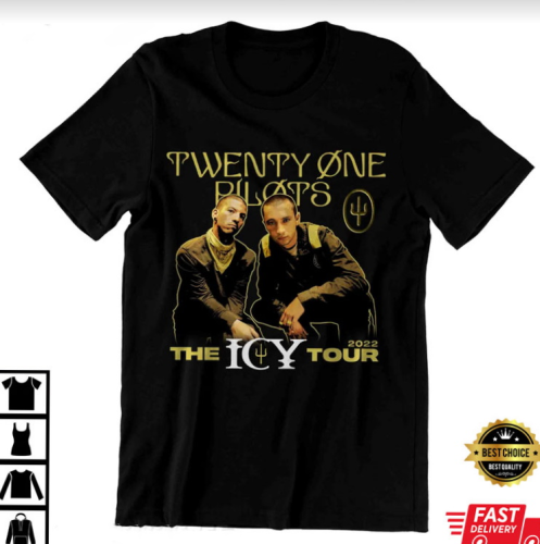 Twenty One Pilots Shirt 2022 The ICY Concert Tour Tshirt, Tyler Joseph Josh Dun Hoodie, Sweatshirt