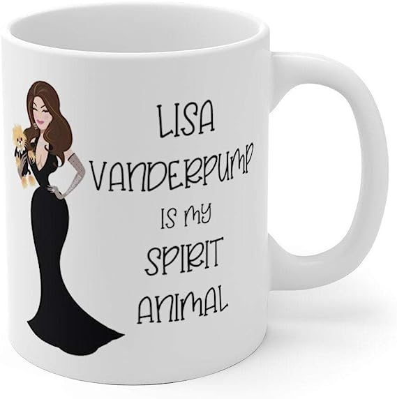 Lisa Vanderpump is my spirit animal mug/RHOBH/Pump Rules/LVP/Reality TV Bravo/Pop Culture/Real Housewives Inspired