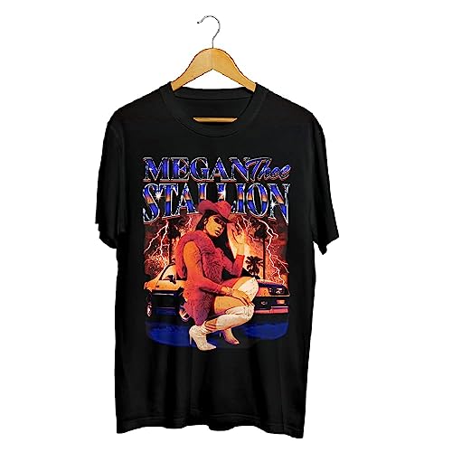 Megan Thee Stallion Retro Vintage Bootleg Unisex Classic T-Shirt, Classic T-Shirt for Mens Womens Fans White