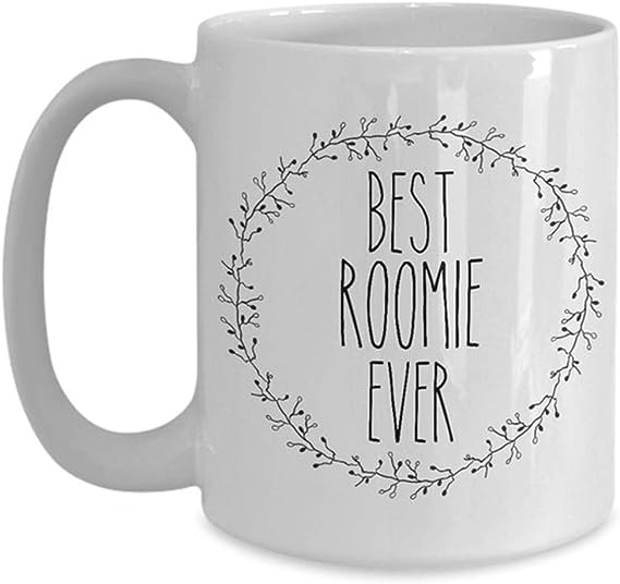 OttoRiven101 – Dorm Mug, Roommate Gift, Best Roomie Ever, Roommate Mug, College Roommate, Roommate gift ideas, Roommate Coffee Cup, Roommates, Roomie, 11oz Ceramic Coffee Cup, High Gloss