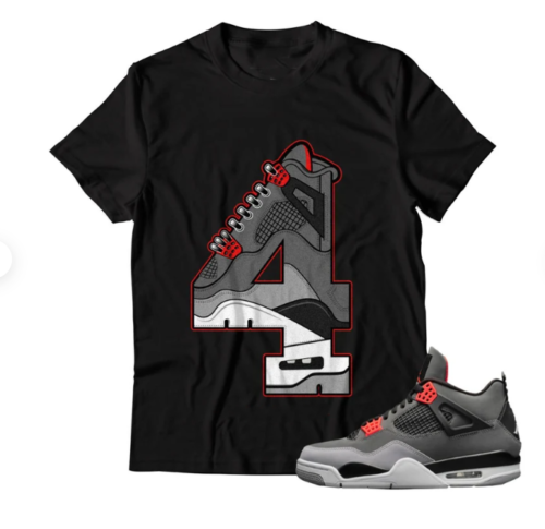 T Shirt Match Jordan 4 Infrared