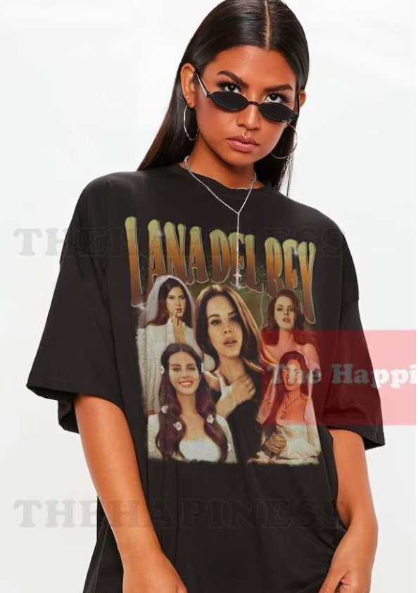 Vintage Lana Del Rey Graphic-Unisex Shirt, Reprint Shirt for Fan