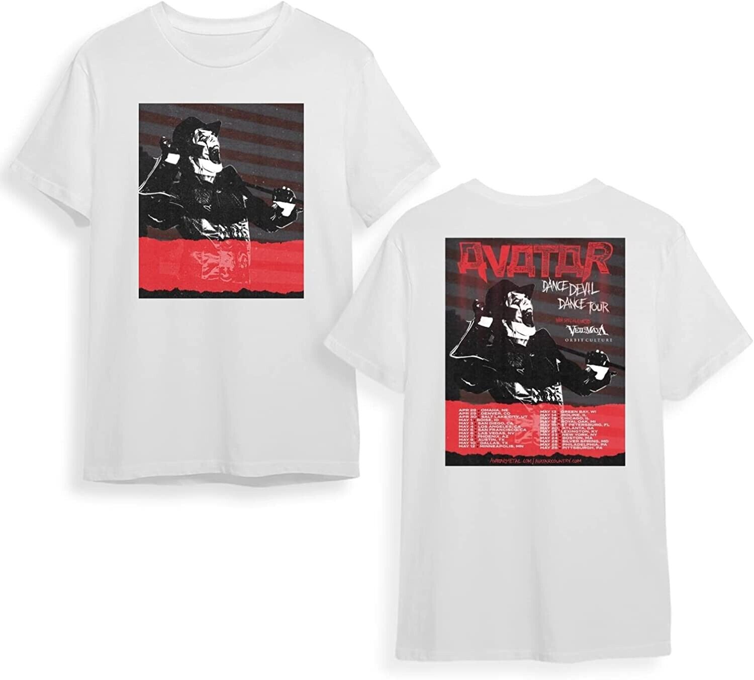 New Shirt for Fan /AvATAR-Dance Devil Dance-Double Side-shirt,2023 Shirt