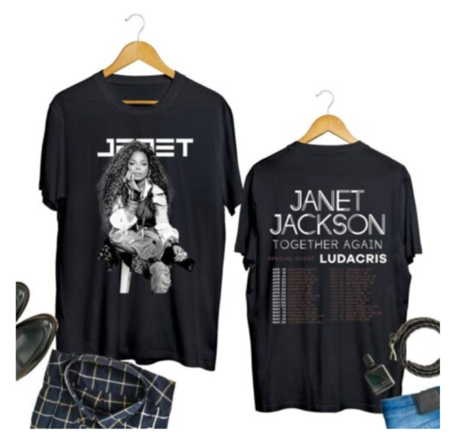 Janet Jackson Together Again Tour 2023 T-Shirt