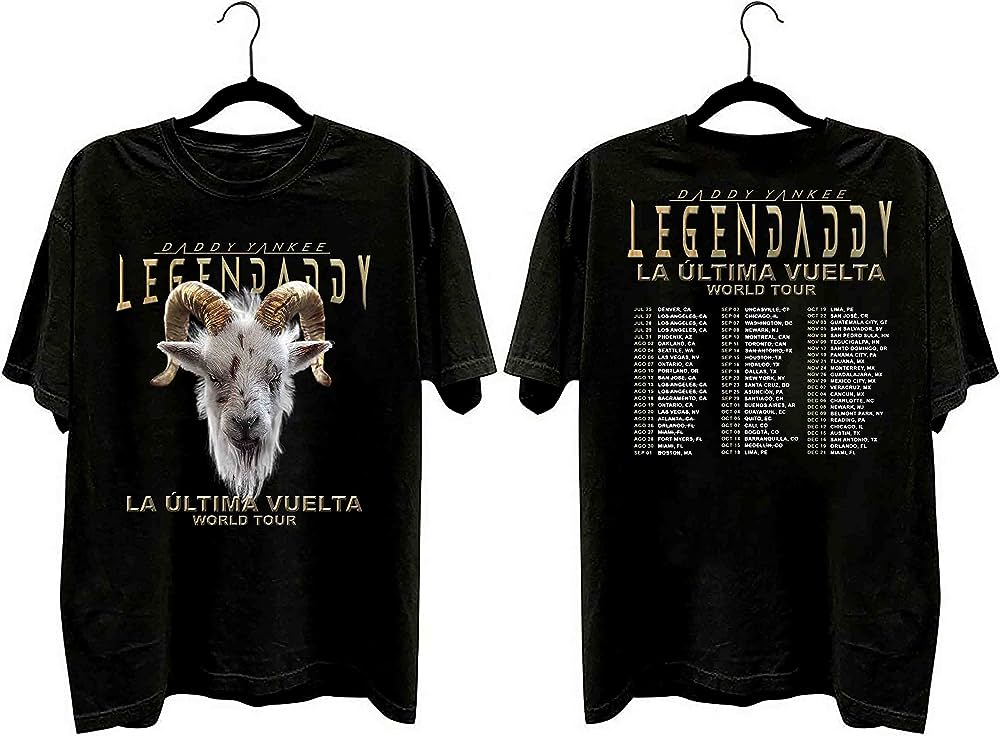 LegenDaddy Daddy Yankee T-Shirt 2022 Daddy Yankee LegenDaddy Sweatshirt Hoodie and Tanktop Gift for Fan