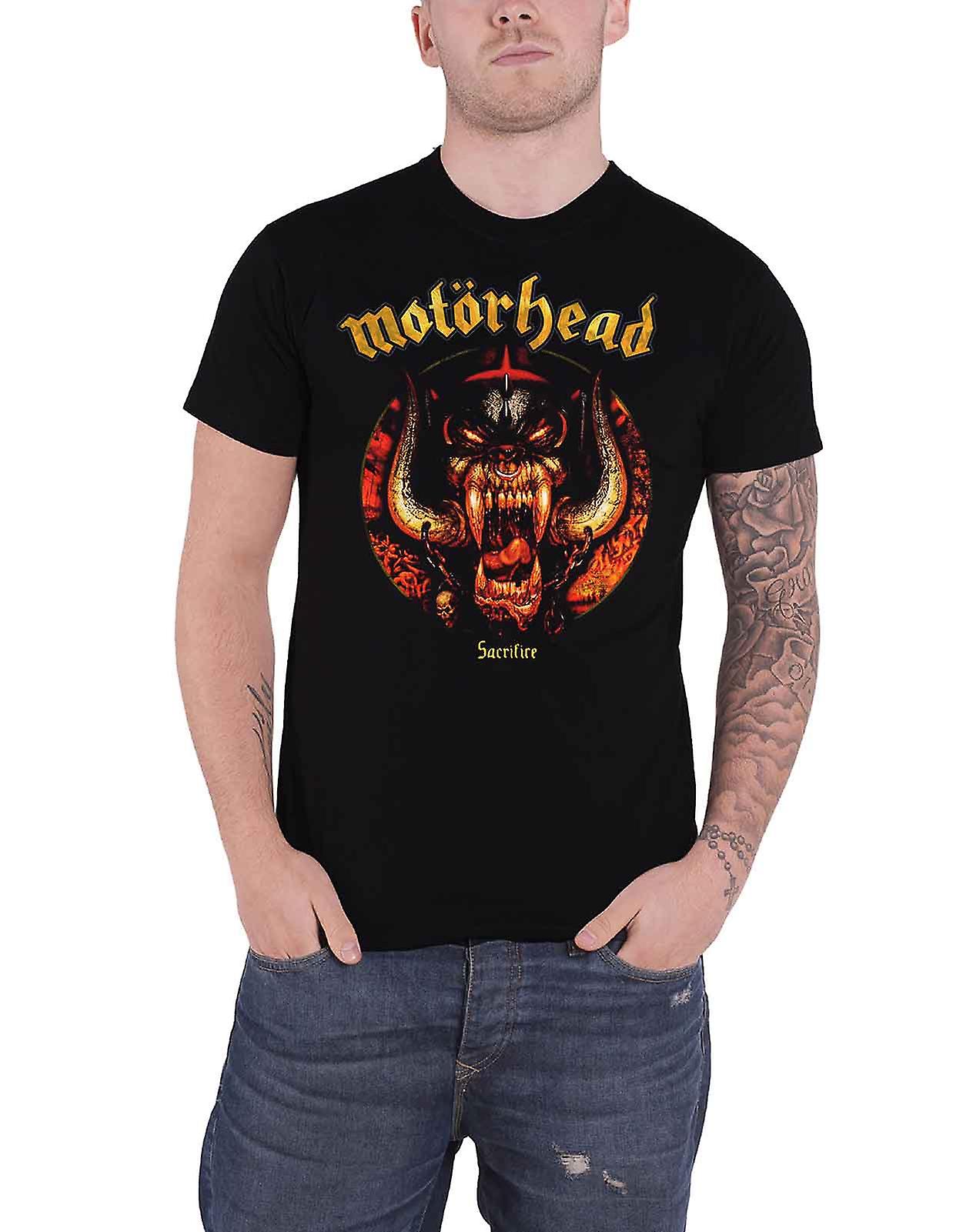 Mens Motorhead Sacrifice Logo Black T-Shirt