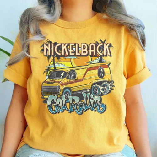 New Shirt for Fan /Nickelback-Unisex T-shirt,2023 Shirt,Size S-5XL