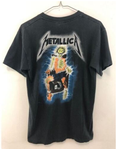1987 Metallica Ride The Lightning T-shirt