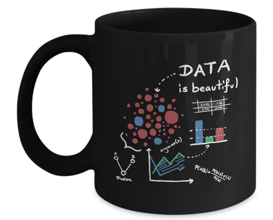Data Formula – For Analysts – Scientists – Engineers – Math – Gift – Formula – Coffee Mug