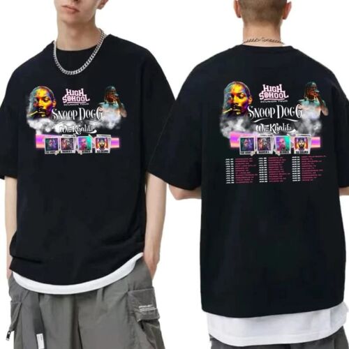 New Shirt for Fan /Snoop Dogg And Wiz Khalifa-Double Side-shirt,2023 Shirt