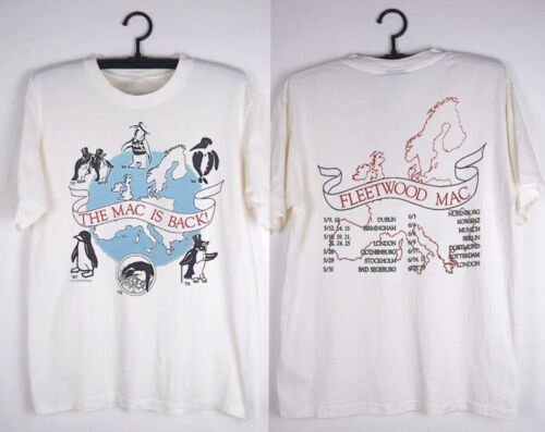 VTG 1988 FLEETWOOD MAC Tour Concert 80s T-Shirt