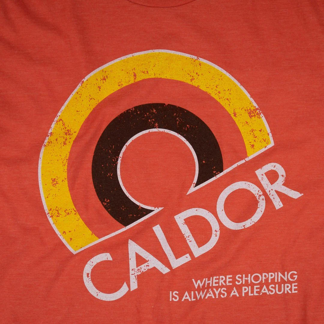 CALDOR T-shirt, Orange tee