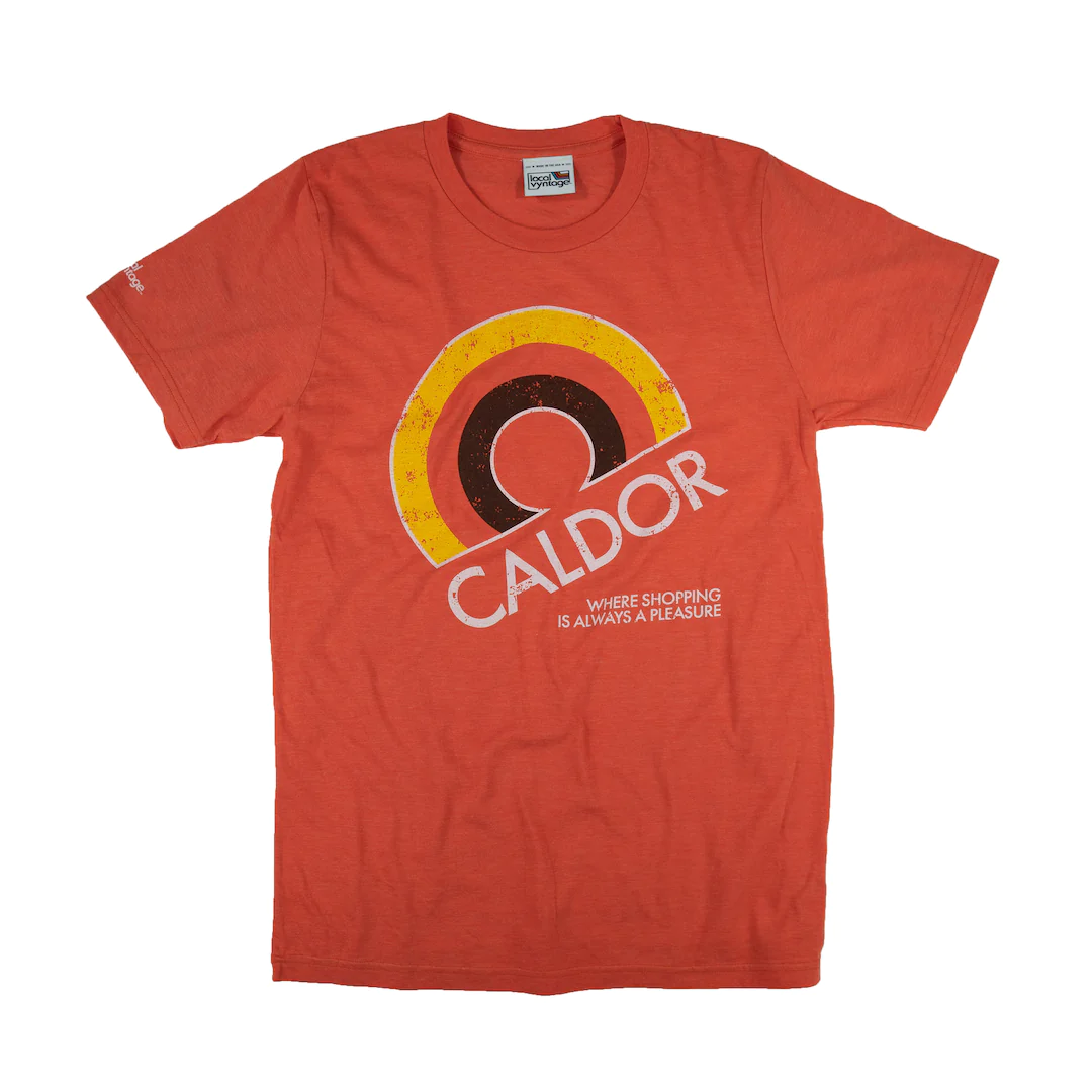CALDOR T-shirt, Orange tee