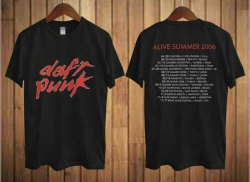 Daft Punk Alive 2006 Tour Rare T-Shirt