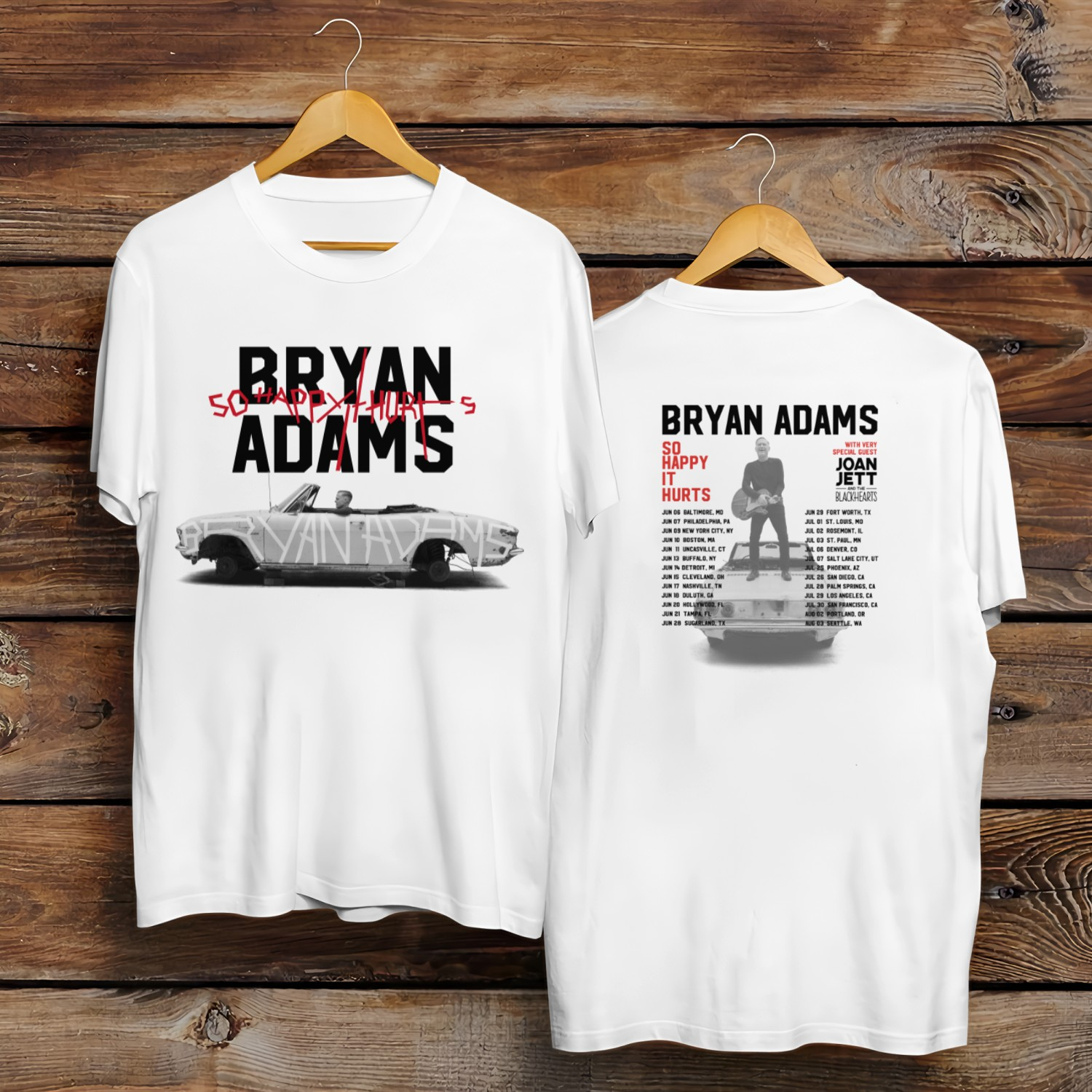 Bryan Adams Tour 2023 T-Shirt