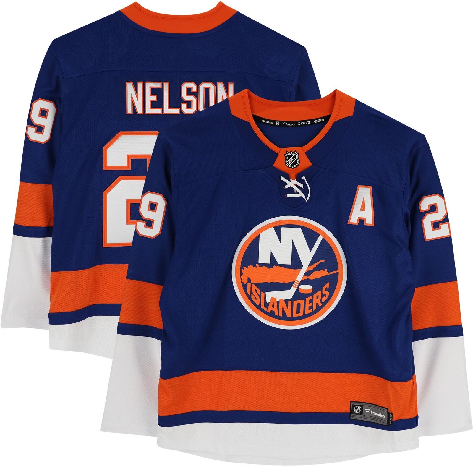Brock Nelson New York Islanders Autographed Shirt – Royal Blue Unisex Size S-5XL