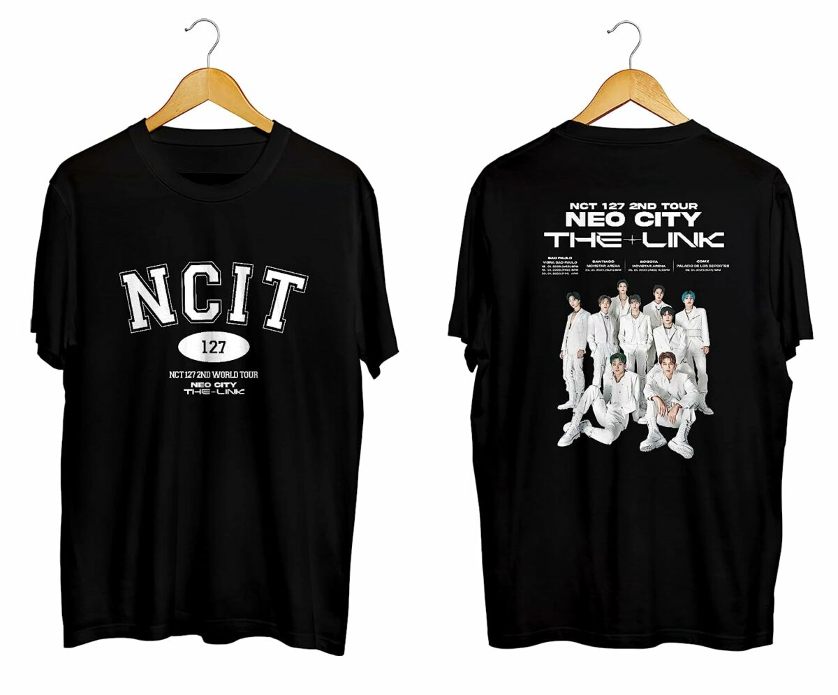 Nct 127 World Tour 2023 Two Sides T-Shirt, Neo City The Link 2023 World Tour