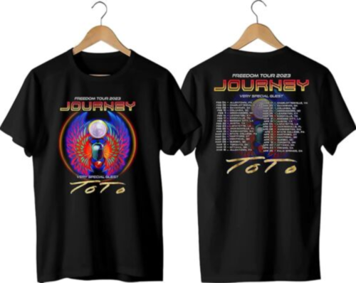 Freedom World Tour 2023 Shirt, Journey 50th Anniversary Shirt