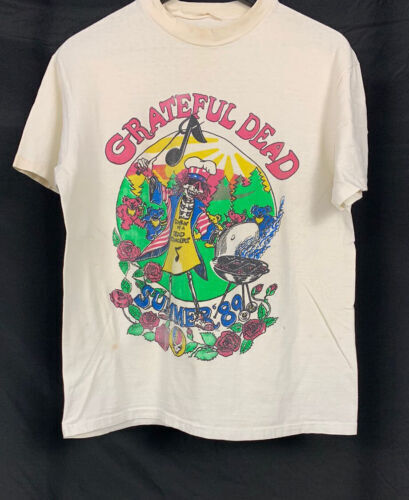 Rare Vintage 80s Grateful Dead Summer ‘89 T Shirt