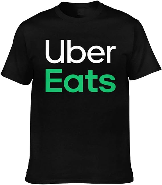 Men’s Uber Eats Cool T Shirt L Black