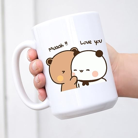 Panda Bear Bubu Dudu Love You Classic Mug Funny Gifts Best Coffee Mug Gift