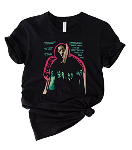 Scream Ghostface Movie Inspired Tee, Scream Scary Movies Shirt