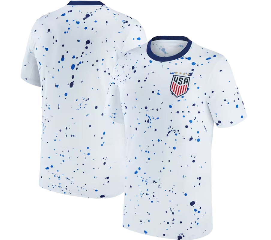 LIMIT!! Unisex’s White USWNT 2023 Home 3D T-Shirt All Over Print Gift Fans S-2XL