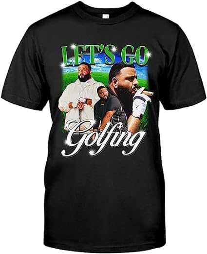 LetsGoGolfing DjKhaled T-Shirt, God Did Shirt, DjKhaled Golfing Sweatshirt, DjKhaled Merch, DjKhaled Homage Shirt, DjKhaled Fan Gift T-Shirt Multicolor