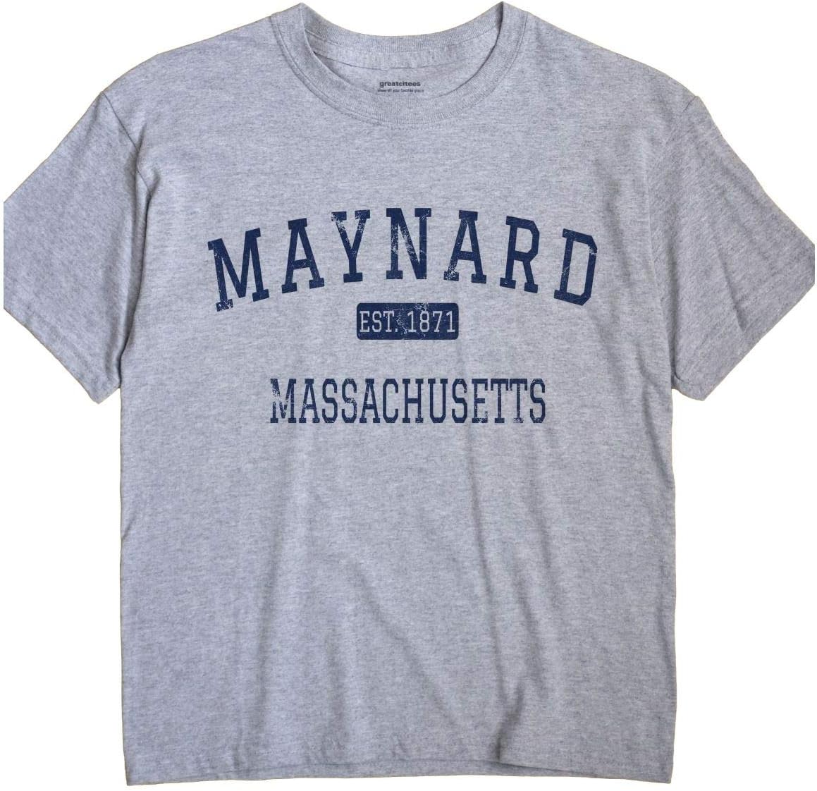 GreatCitees Maynard Massachusetts T-Shirt EST