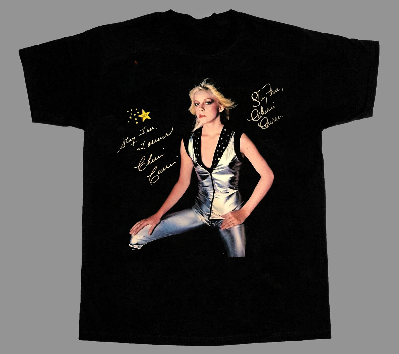 Cherie Currie The Runaways Gift For Fan Black S-2345XL Unisex T-shirt TMD608
