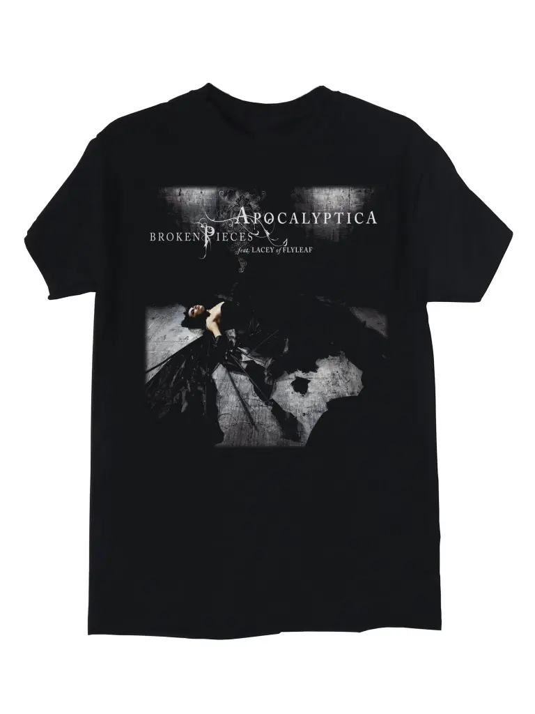 Apocalyptica Broken Pieces Black T-Shirt Fullsize S-5XL