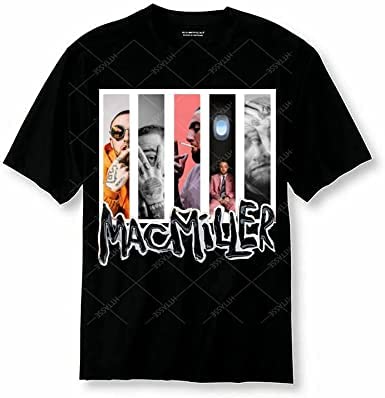 Rapper 90 Retro Mac Unisex Hip Hop Poster Album Miller Hoodie, Sweatshirt Top Trend Vintage Style Music Cotton for Men and Women