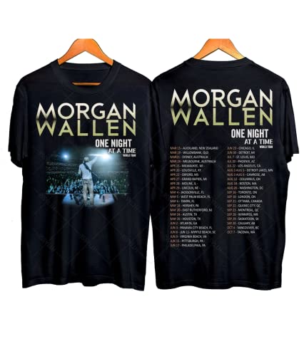 One Night World Tour Music 2023 At A Time Morgan Unique Design Wallen Cool Hoodie, Sweetshirt Top Trend Vintage Style Tshirt Cotton for Men and Women