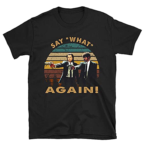 Classic Art Jules and Vincent Say What Again Pulp Fiction Movies Shirt