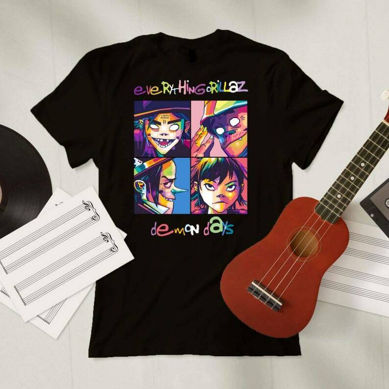 Gorillaz T-Shirt Everything Gorillaz T-Shirt