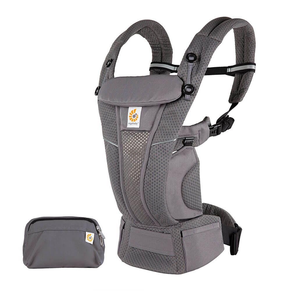 Ergobaby Omni Breeze All-in-1 Baby Carrier Graphite Grey