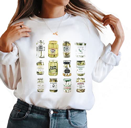Vintage Canned Pickles Sweatshirt, Pickle Lovers Unisex Tee, T-Shirt, Hoodie, Sweatshirt, Tank Top