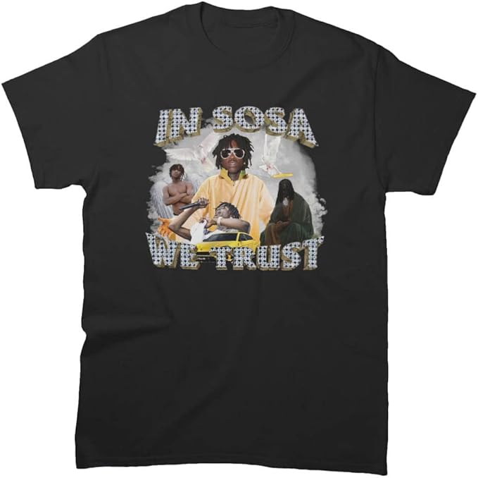 Unisex Shirts in Tee Sosa Cotton We Sleeve Trust Birthday Chief Friends Keef T-Shirt for Men Women Multicolor, Small-5X-Large